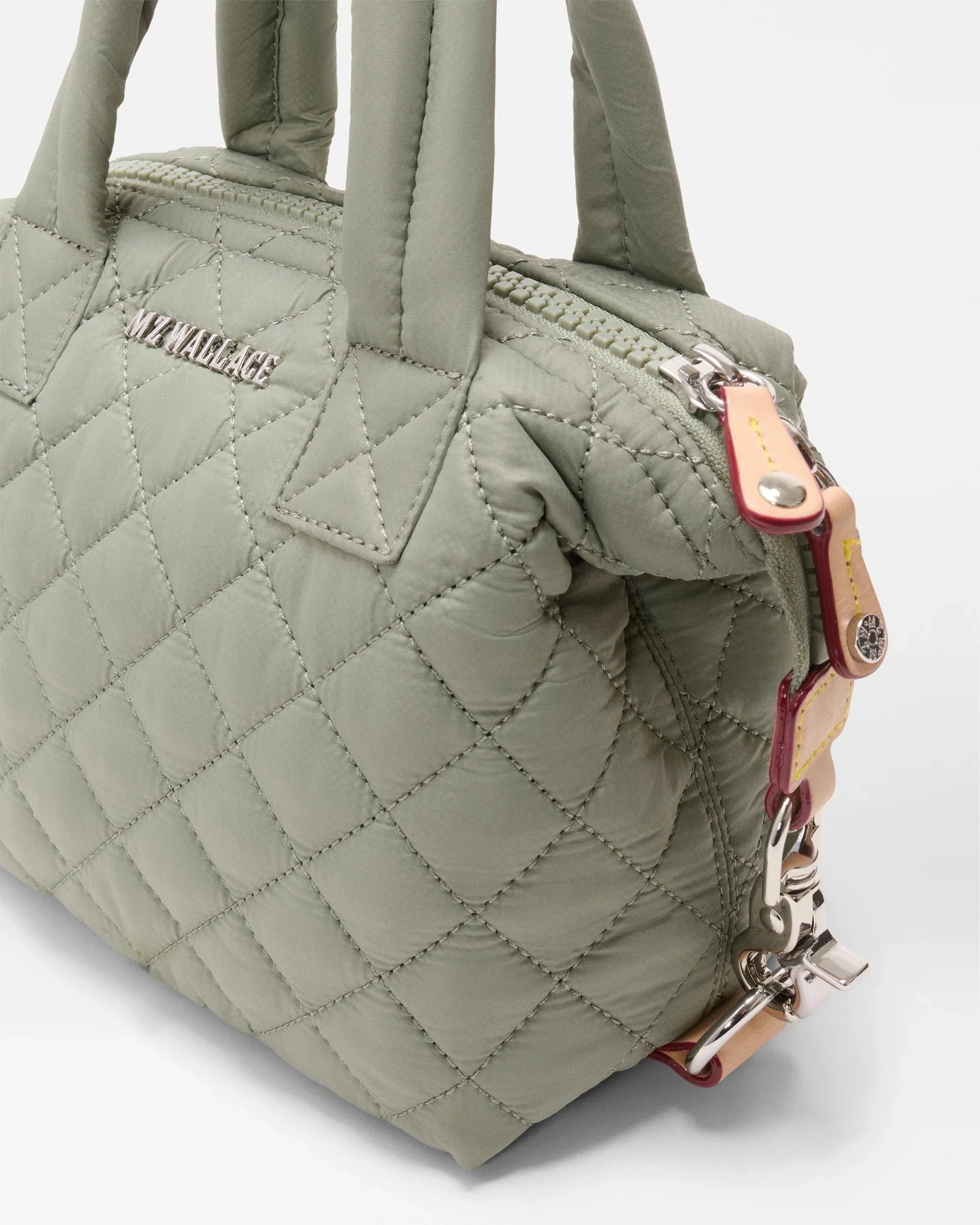 Micro Sutton Agave Green Crossbody MZ Wallace 