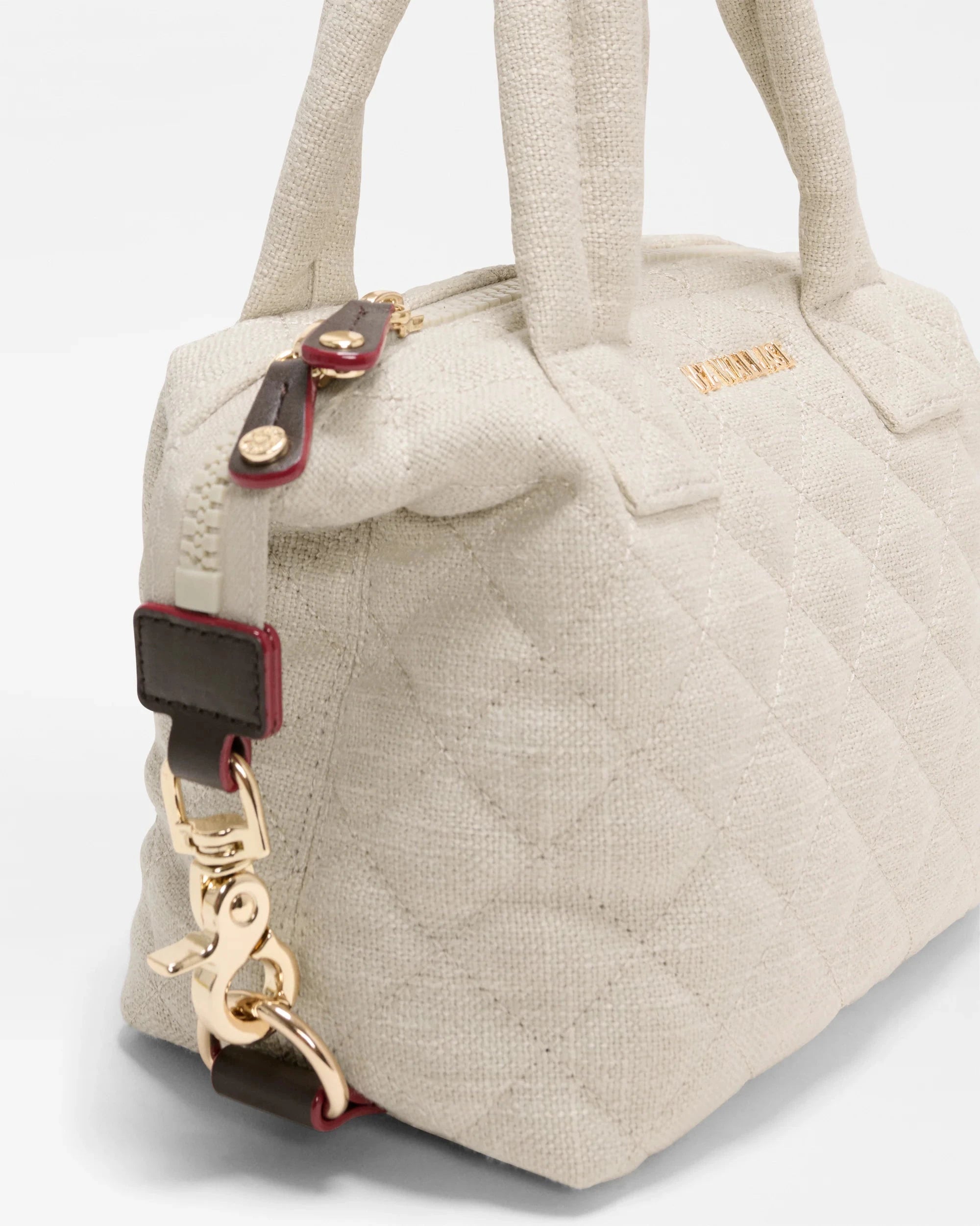 Micro Sutton Sandy Linen Crossbody MZ Wallace 