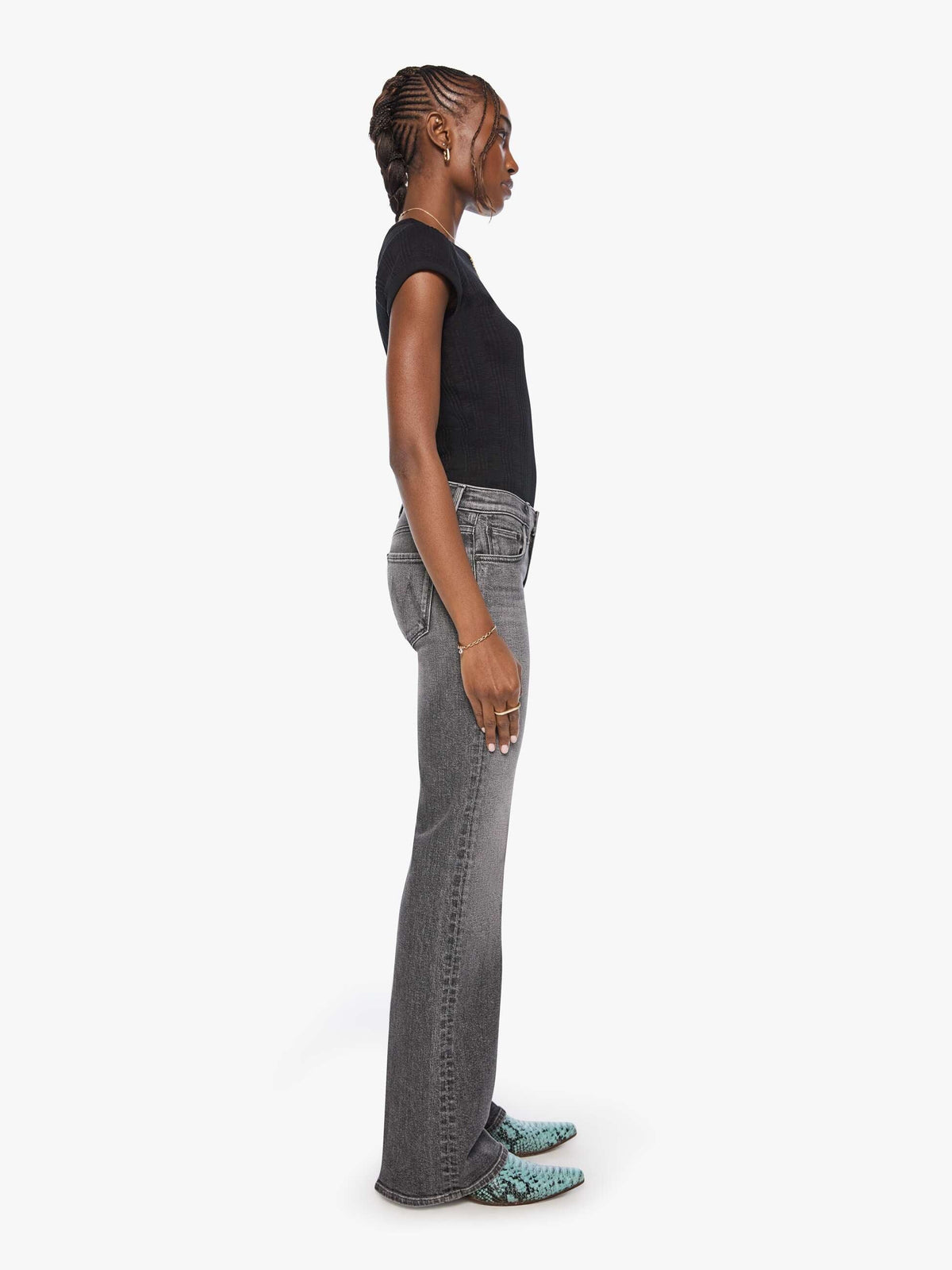 The Jinx Sneak Cliffhanger Denim - Flare &amp; Wide Leg Mother 