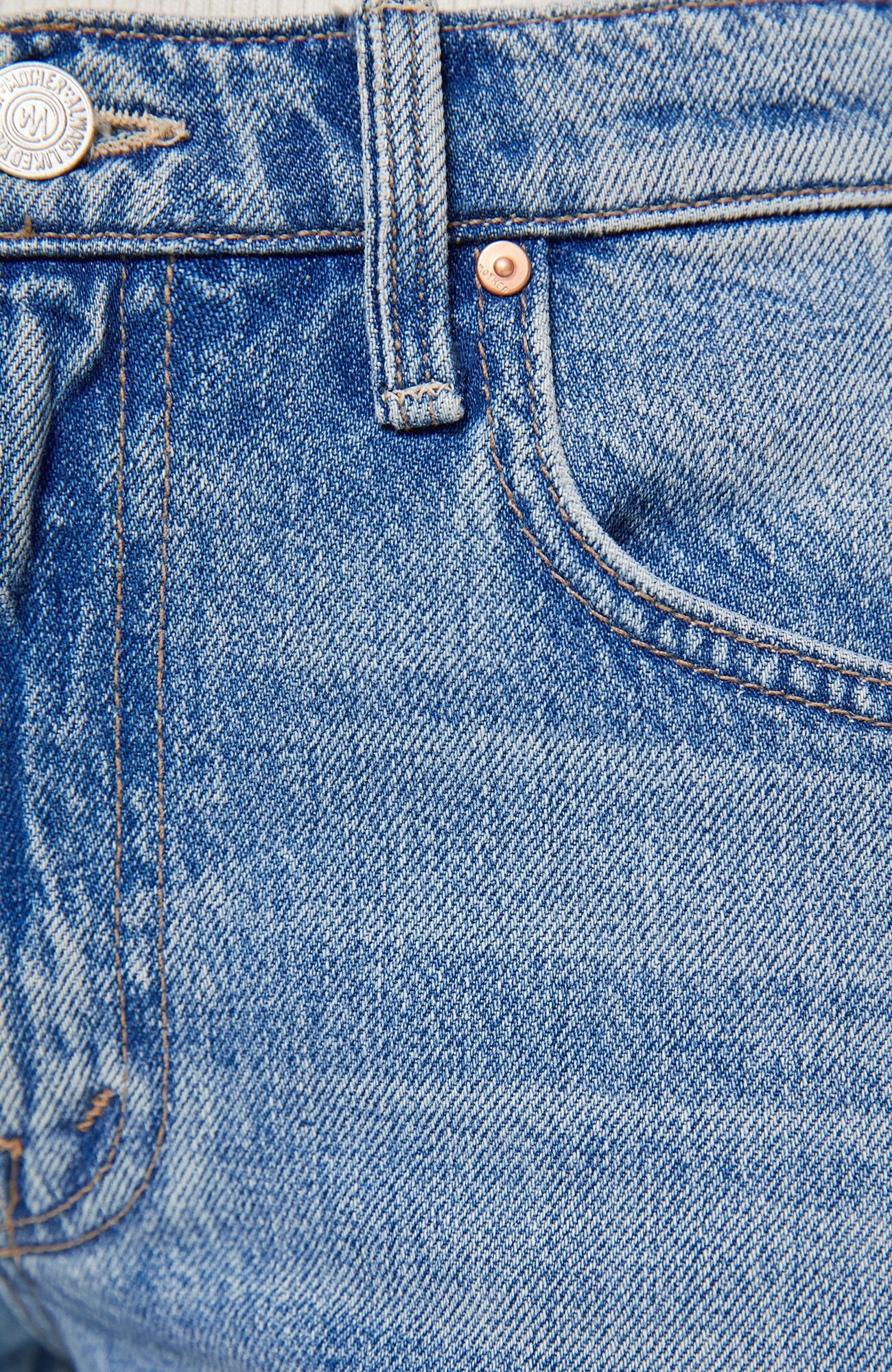 The Bookie Twist Skimp Leap At The Chance Denim - Flare & Wide Leg Mother 