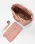 Large Metro Tote Deluxe Dusty Rose Tote & Satchel MZ Wallace 