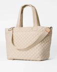 Large Metro Tote Deluxe Buff Tote & Satchel MZ Wallace 