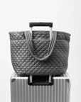 Large Metro Tote Deluxe Buff Tote & Satchel MZ Wallace 