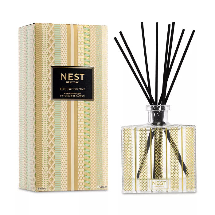 Reed Diffuser Birchwood Pine Candles & Diffusers - Diffusers NEST 