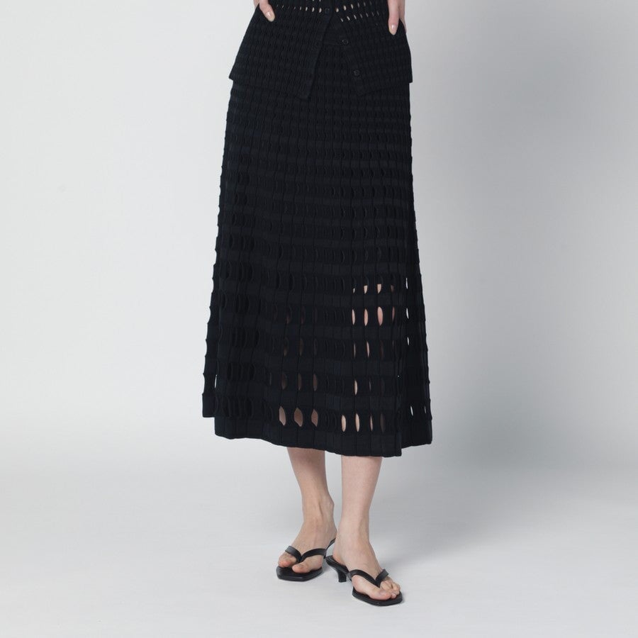 Drue Midi Skirt Black Skirts - Midi Simkhai 
