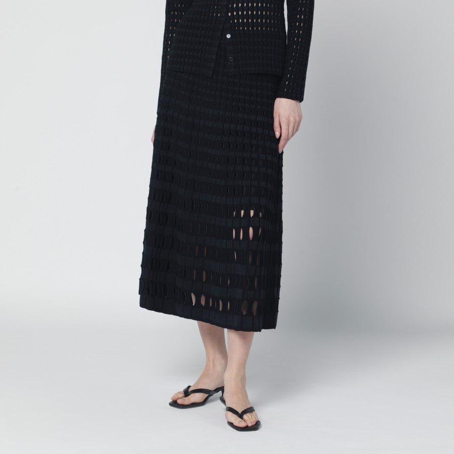 Drue Midi Skirt Black Skirts - Midi Simkhai 