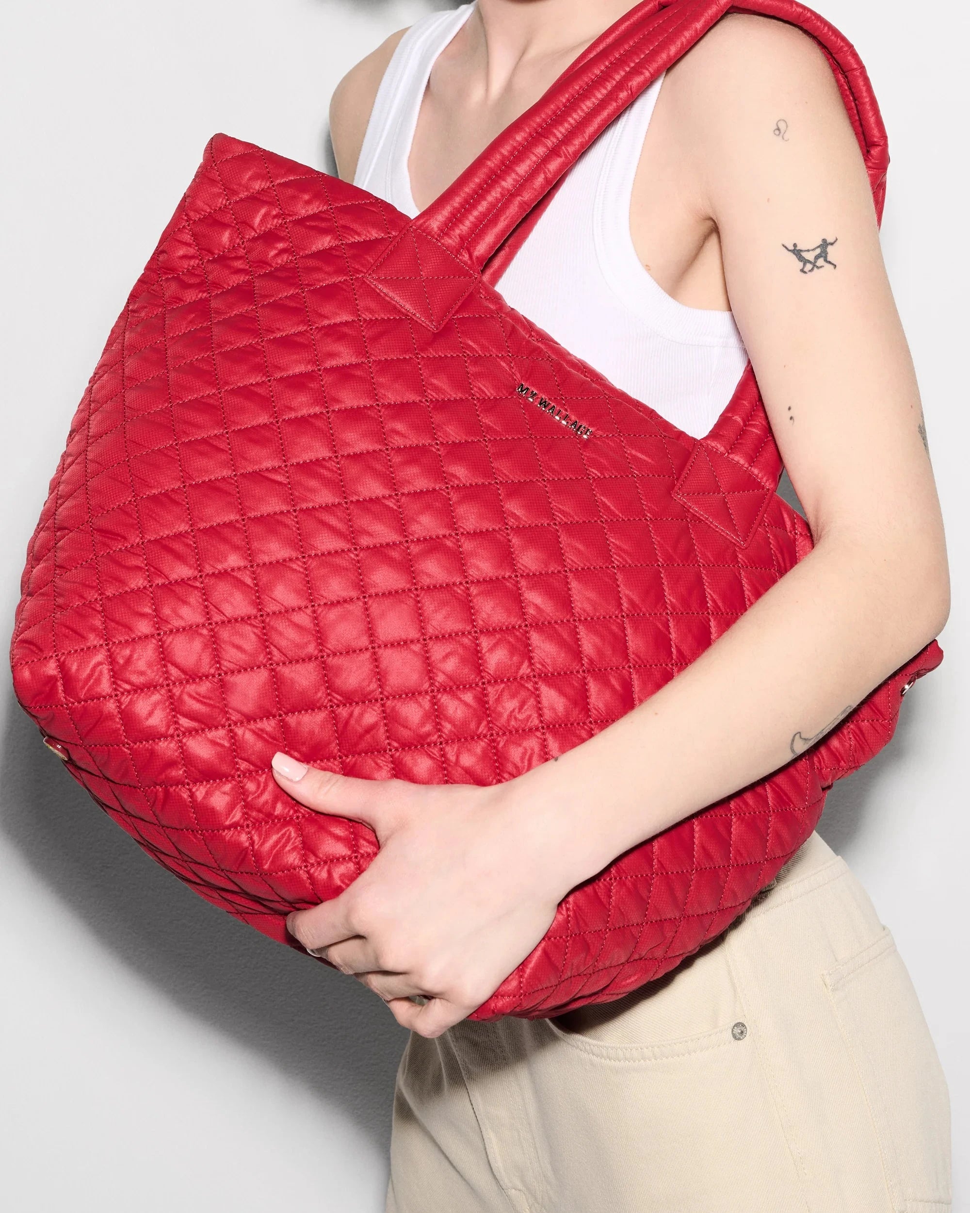 Medium Metro Tote Deluxe Apple Tote & Satchel MZ Wallace 