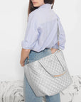 Medium Metro Tote Deluxe Oyster Metallic Tote & Satchel MZ Wallace 