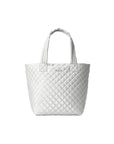 Medium Metro Tote Deluxe Oyster Metallic Tote & Satchel MZ Wallace 