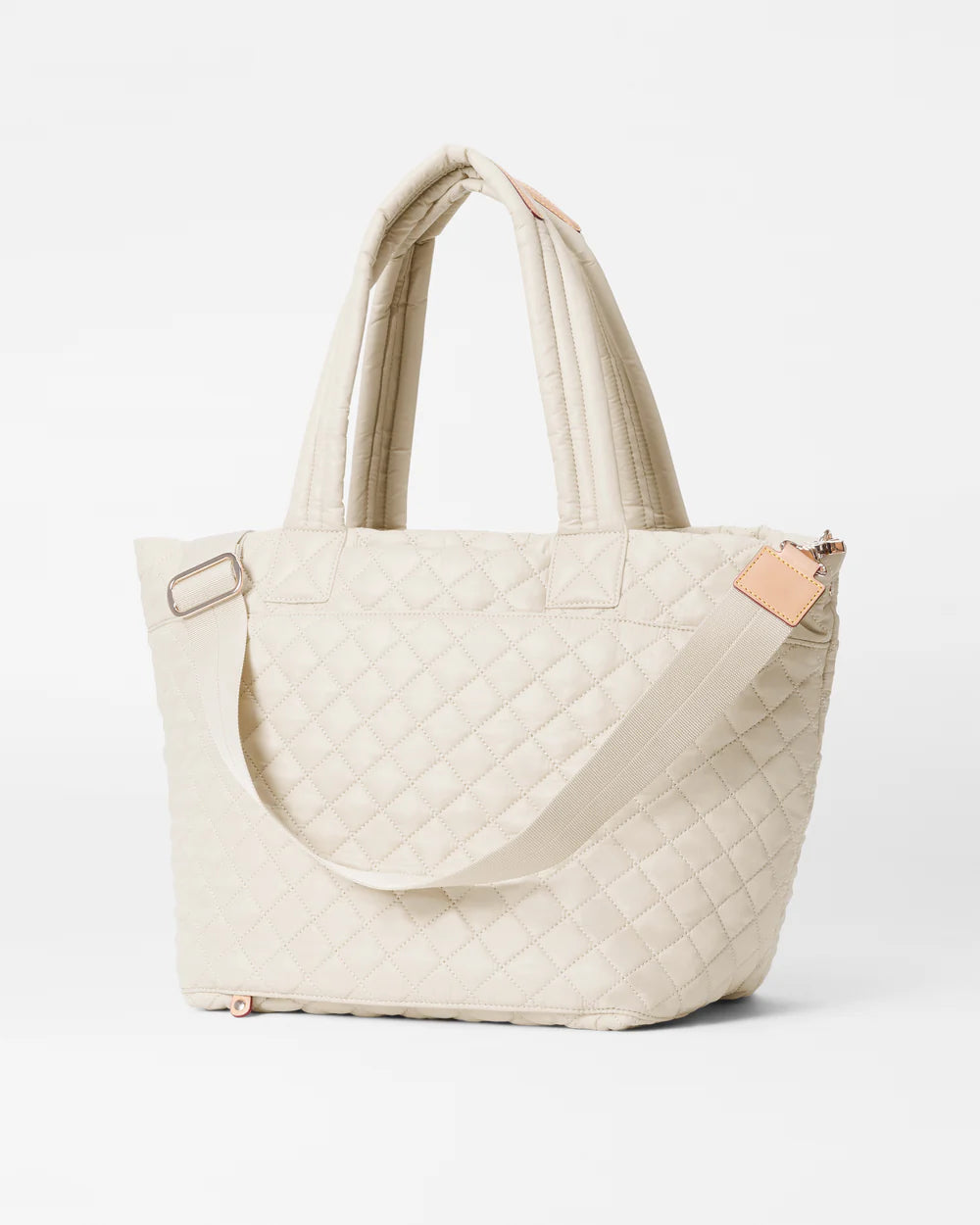 Metro Tote Deluxe Medium Sandshell Tote & Satchel MZ Wallace 