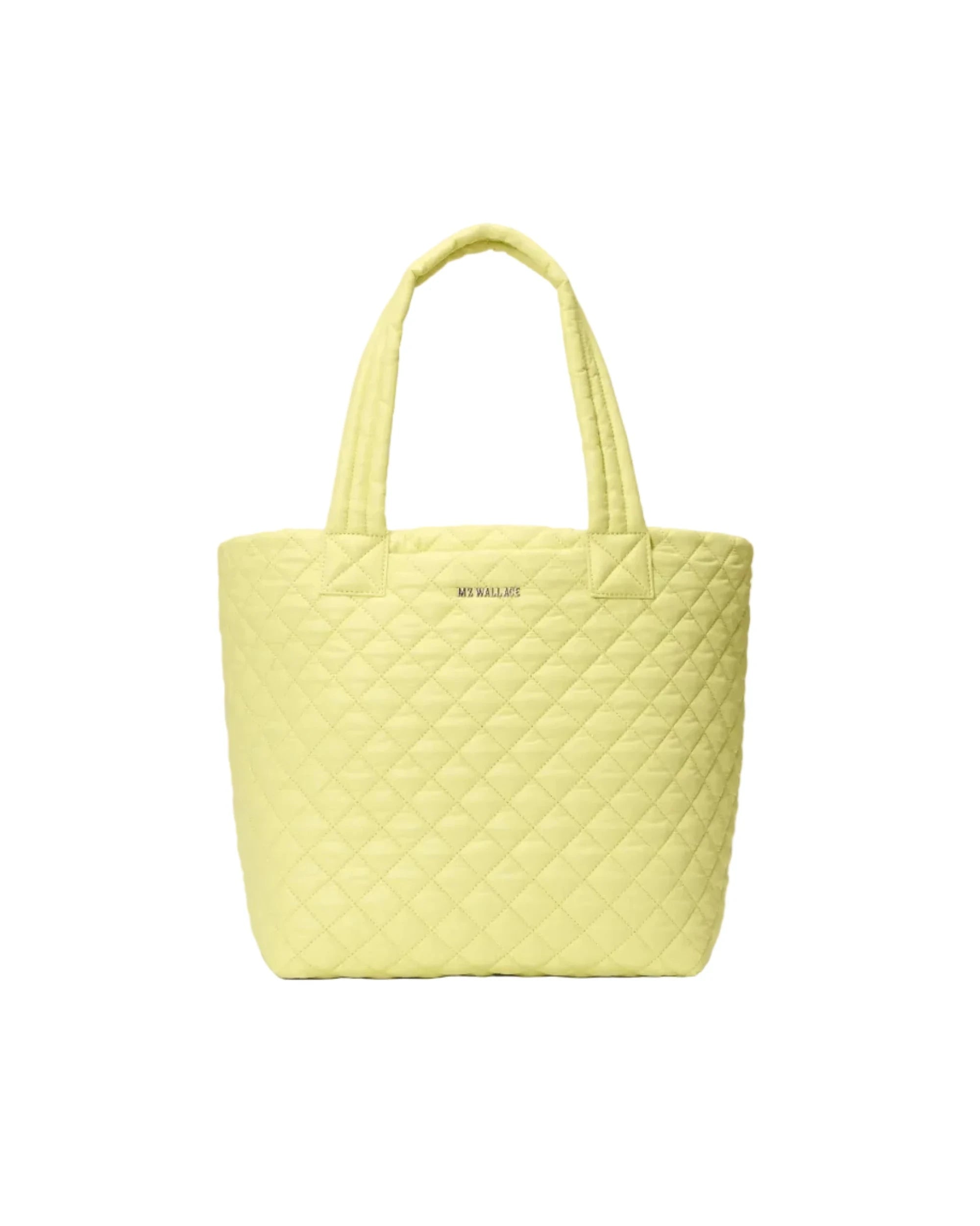 Medium Metro Tote Deluxe Celery Tote & Satchel MZ Wallace 