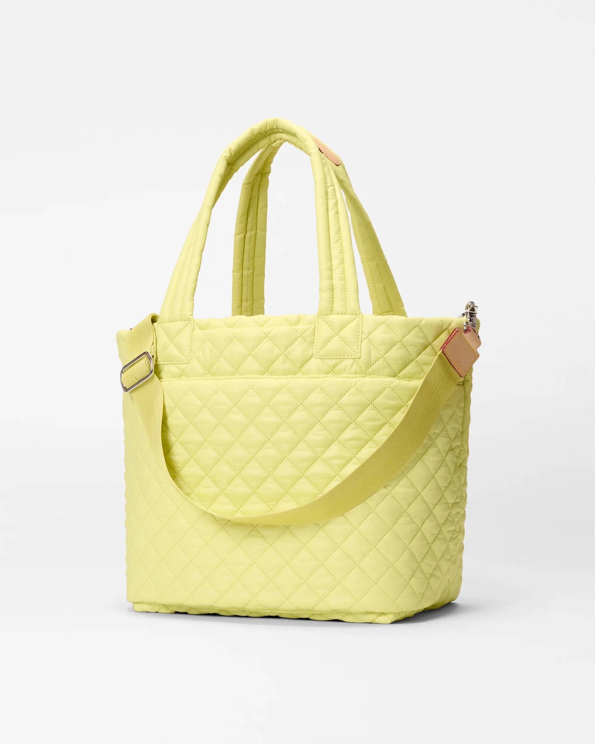 Medium Metro Tote Deluxe Celery Tote & Satchel MZ Wallace 