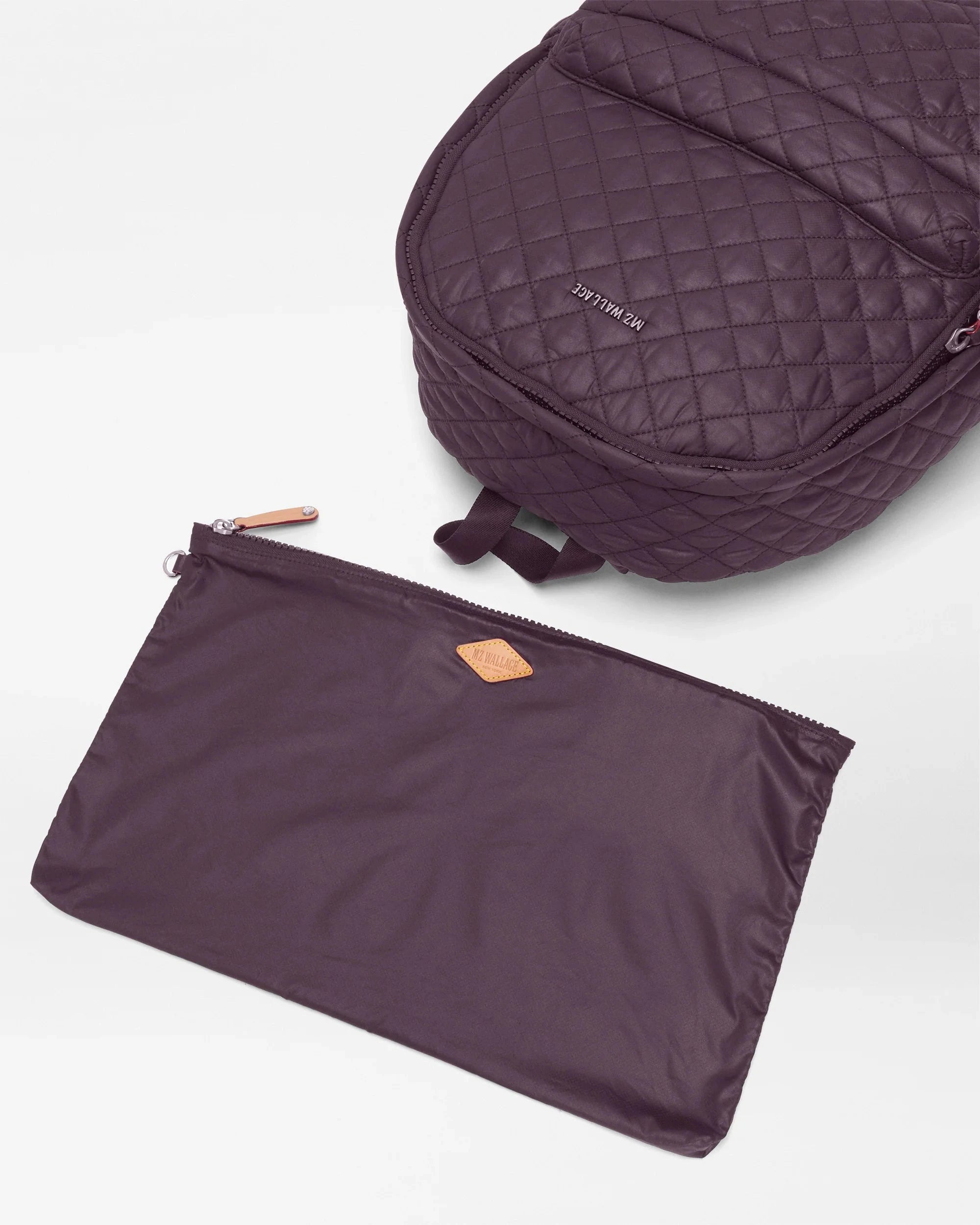 Metro Backpack Deluxe Raisin Backpack MZ Wallace 