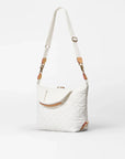Small Sutton Deluxe Chalk Liquid Hobo & Shoulder MZ Wallace 