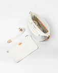 Small Sutton Deluxe Chalk Liquid Hobo & Shoulder MZ Wallace 