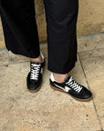 Notice Stitch Calf Hair Onyx Sneakers Dolce Vita 