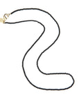 Double Wrap Diamond Cut Beaded Necklace Onyx Necklaces Jane Win 