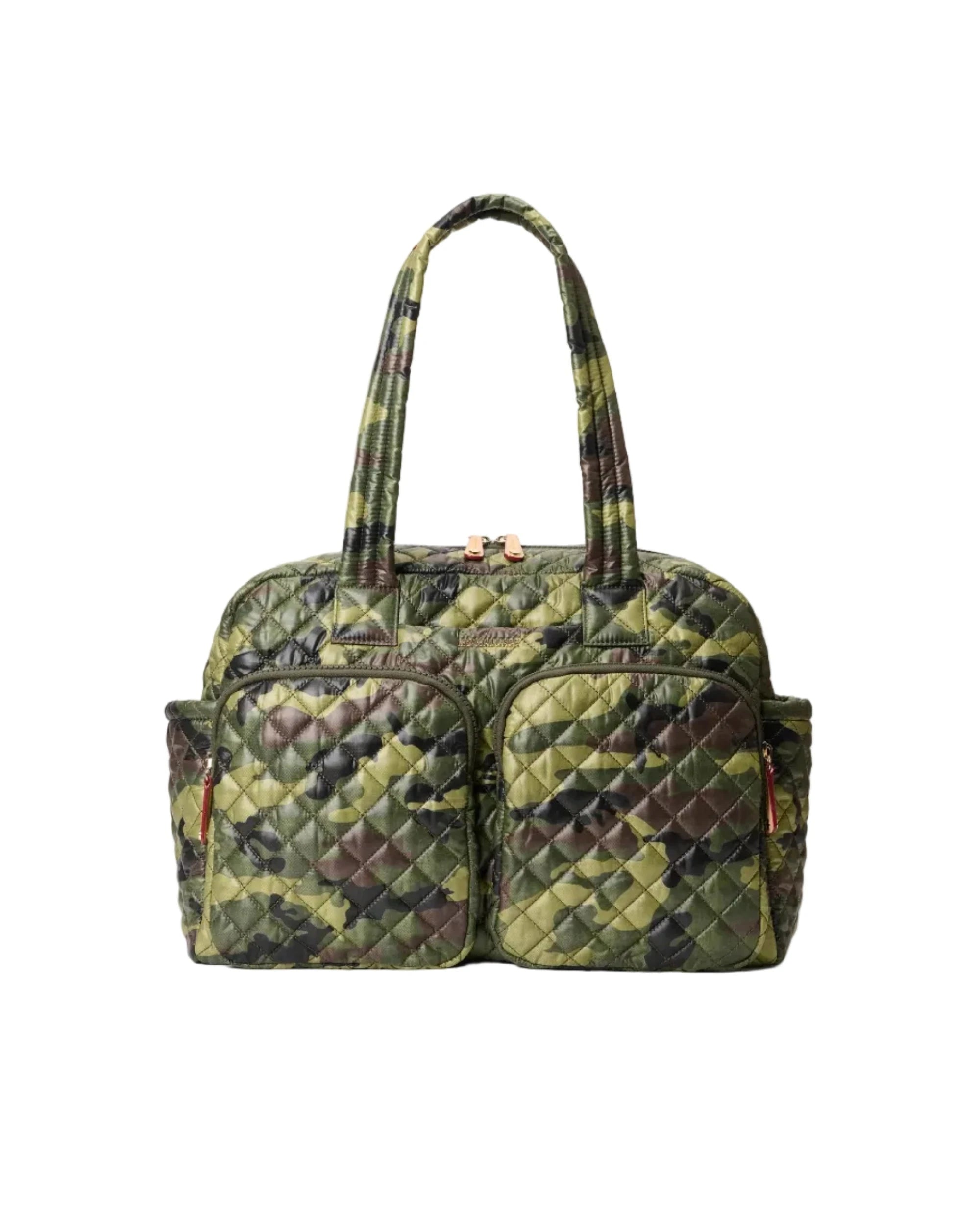 Nik Green Camo Tote & Satchel MZ Wallace 