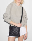 Metro Flat Crossbody Black Crossbody MZ Wallace 