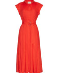 Octavia Dress Red Dresses - Midi Cara Cara 