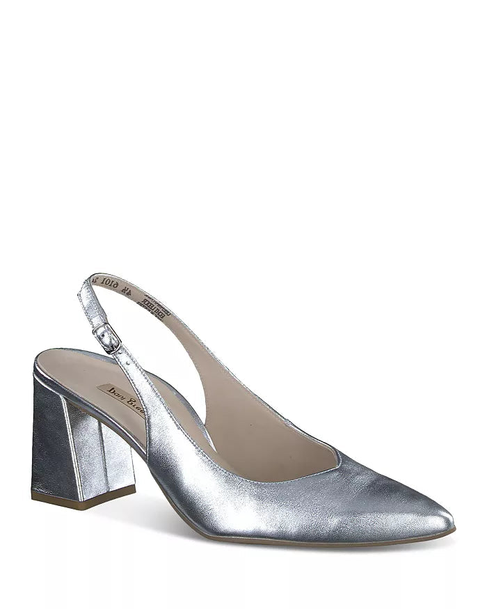 Toluca Sling Pumps Metallic Shoes - Pumps - High Paul Green 