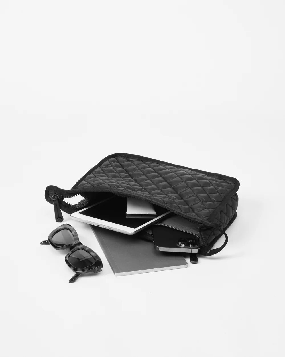 Metro Clutch Black Handbags - Clutch MZ Wallace 