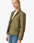 Padded Blazer Evergreen Jackets - Blazers Lilla P 