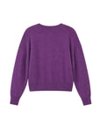 Caden Cashmere Sweater Orchid Purple Sweater - V-Neck Cartolina 