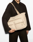 Crosby Traveler Buff Tote & Satchel MZ Wallace 