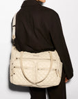Crosby Traveler Buff Tote & Satchel MZ Wallace 