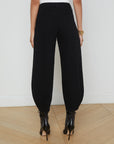 Krista High Rise Tapered Leg Saturated Black