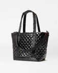 Empire Tote Medium Black Lacquer Tote & Satchel MZ Wallace 