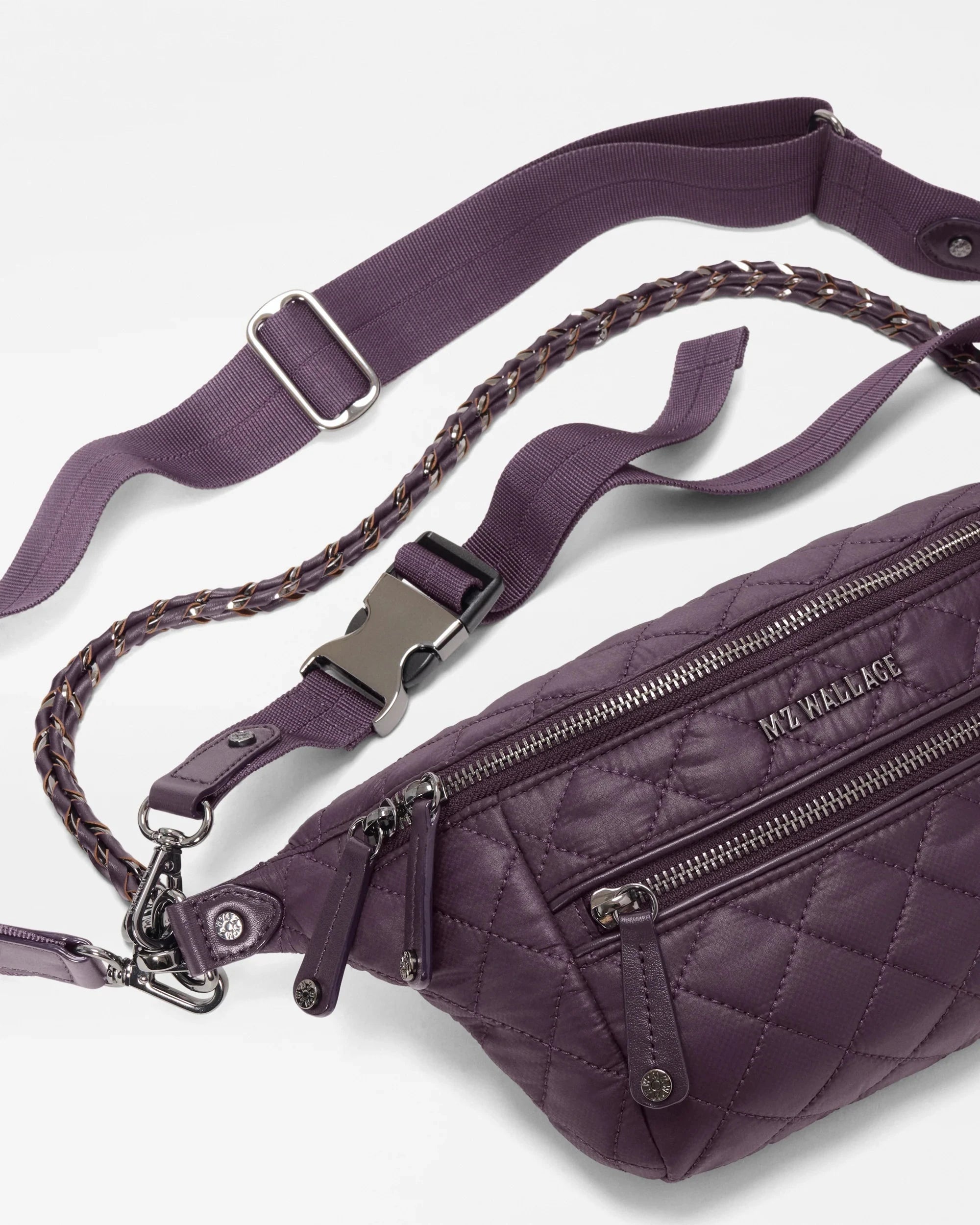 Small Crosby Crossbody Sling Raisin Crossbody MZ Wallace 