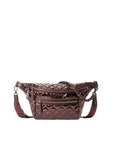 Small Crosby Sling Bordeaux Lacquer Crossbody MZ Wallace 