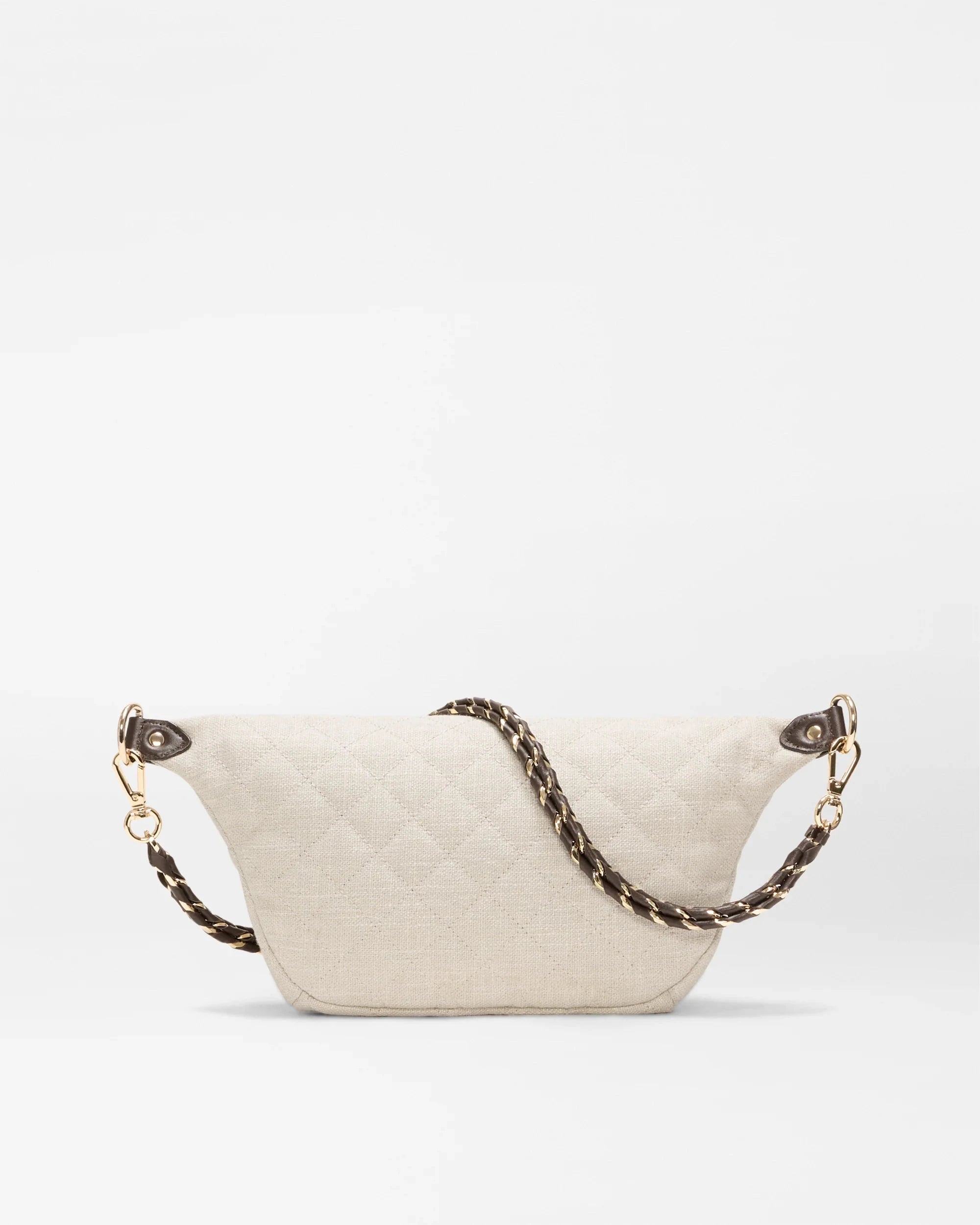 Small Crosby Sling Sandy Linen Crossbody MZ Wallace 
