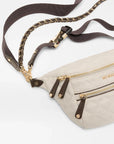 Small Crosby Sling Sandy Linen Crossbody MZ Wallace 