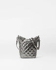 Pewter Metallic Crosby Go Crossbody MZ Wallace 