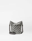 Pewter Metallic Crosby Go Crossbody MZ Wallace 