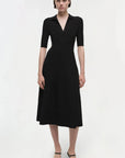 Signature Pati Polo Midi Dress Black Dresses - Midi Simkhai 