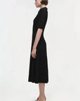Signature Pati Polo Midi Dress Black Dresses - Midi Simkhai 