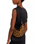 Lune Calf Hair Leopard Hobo & Shoulder Clare V. 