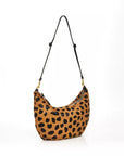 Lune Calf Hair Leopard Hobo & Shoulder Clare V. 