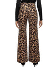 Taylor Wide Leg Jean Washed Leopard Denim - Flare & Wide Leg Veronica Beard 