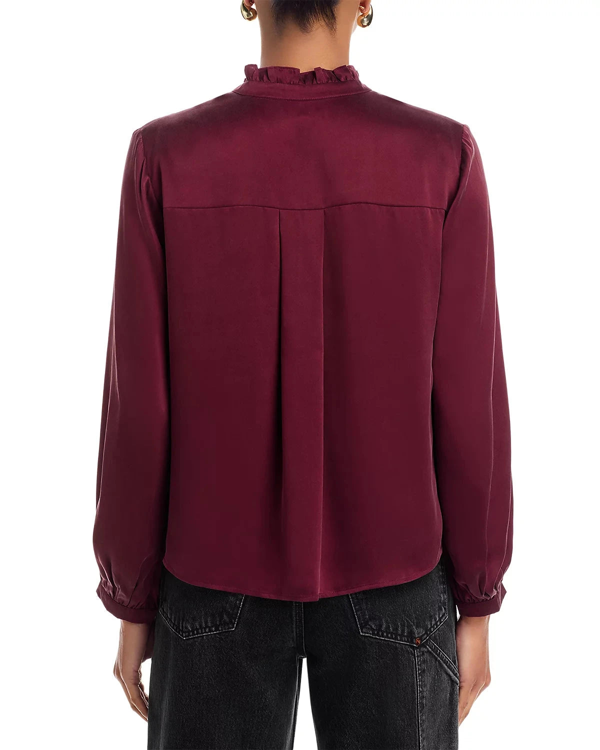 Sien Top Garnet Tops - Blouses Rails 