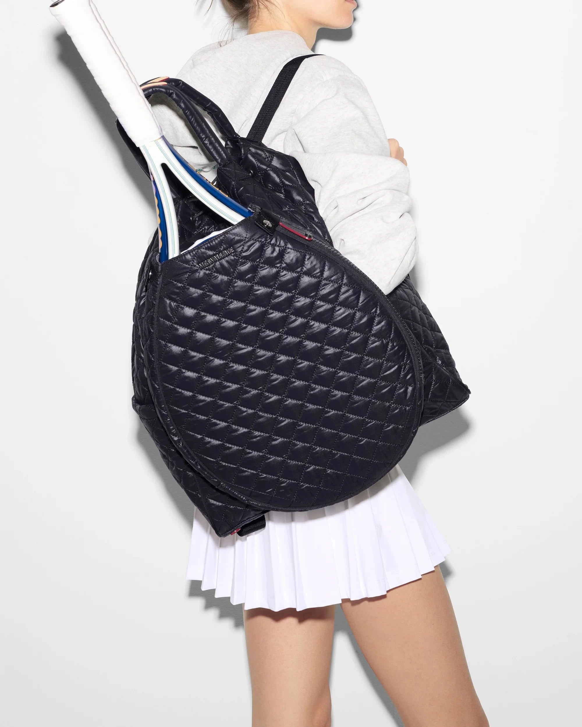 Doubles Tennis Convertible Backpack Black Backpack MZ Wallace