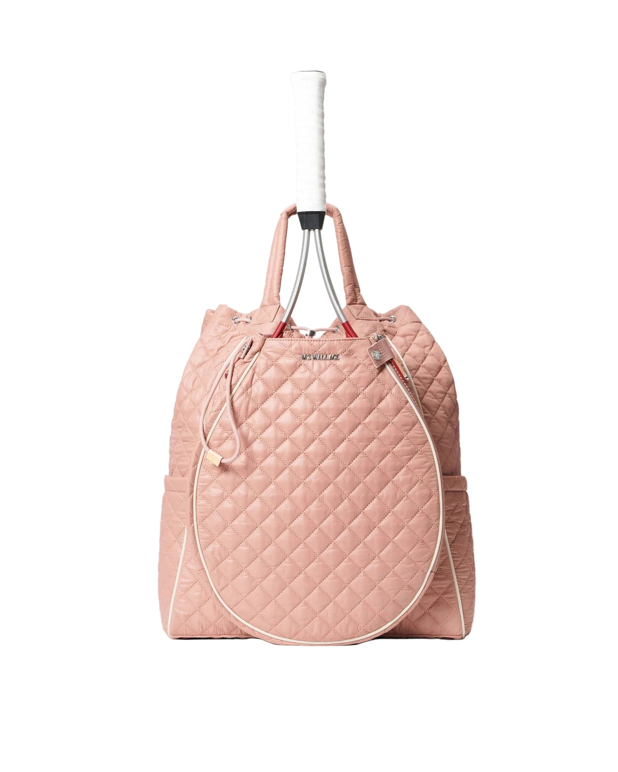 Doubles Tennis Convertible Backpack Dusty Rose/Ecru Backpack MZ Wallace 
