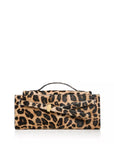 Leopard Dash Clutch Dark Acorn Multi Clutch Veronica Beard 