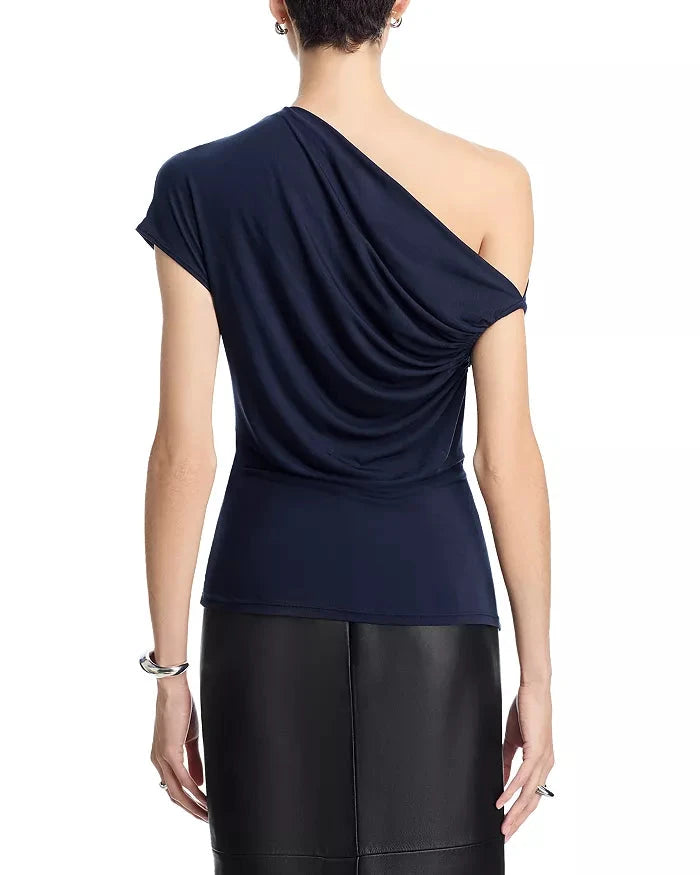 Halle Tee Night Blue Tops - Blouses A.L.C 