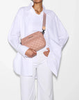 Small Metro Camera Bag Dusty Rose Crossbody MZ Wallace 
