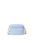 Small Metro Camera Bag True Light Denim Crossbody MZ Wallace 